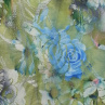 balonová krajková sukýnka modrá růže v.104, 110