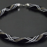 Háčkovaný náhrdelník/dutinka No. 12