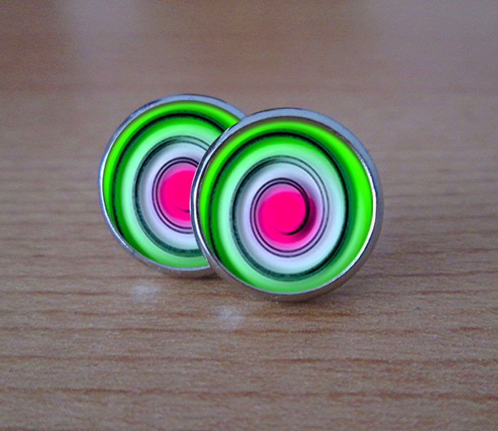 COOL PECKY - Zelené spirálky