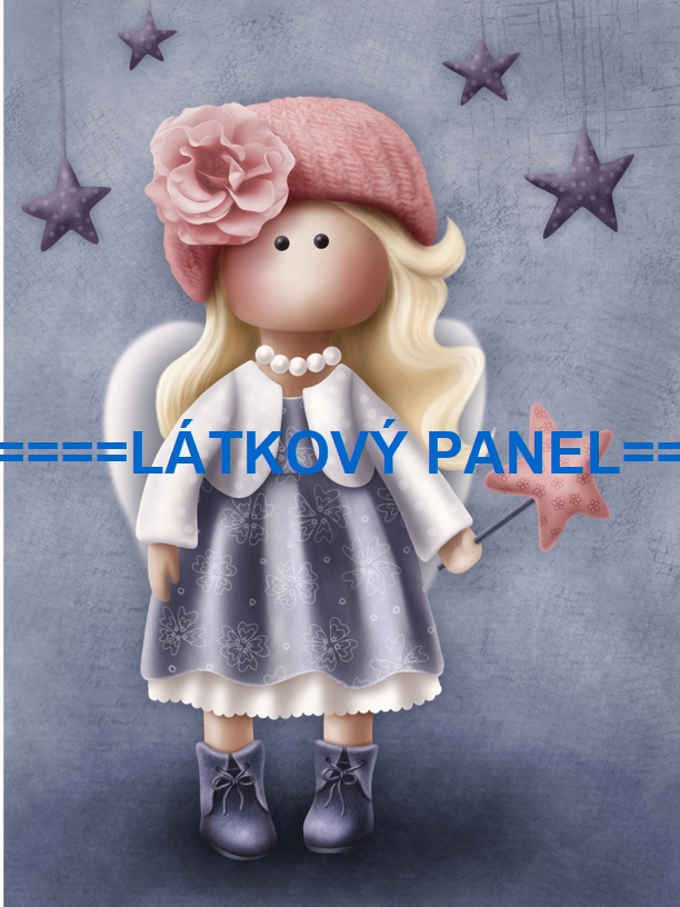 Teplákovina panel 45x58cm - skladem TSK-12