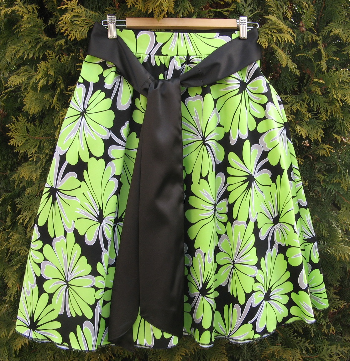 Sukně s květy :-))