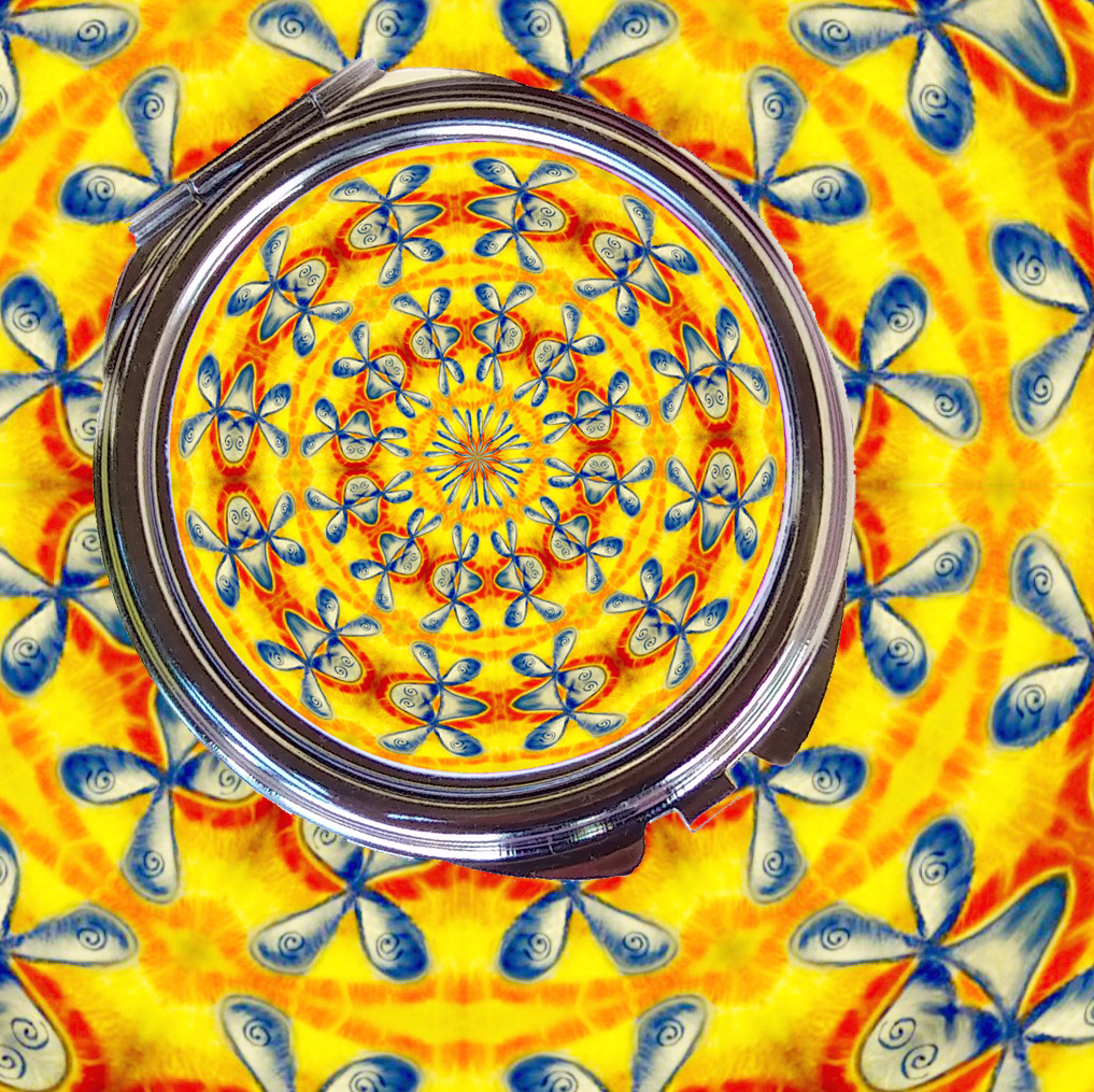 Zrcátko - Mandala Na křídlech motýlů