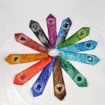 Hedvábná kravata ZVÉROKRUH - barva dle přání 1558065