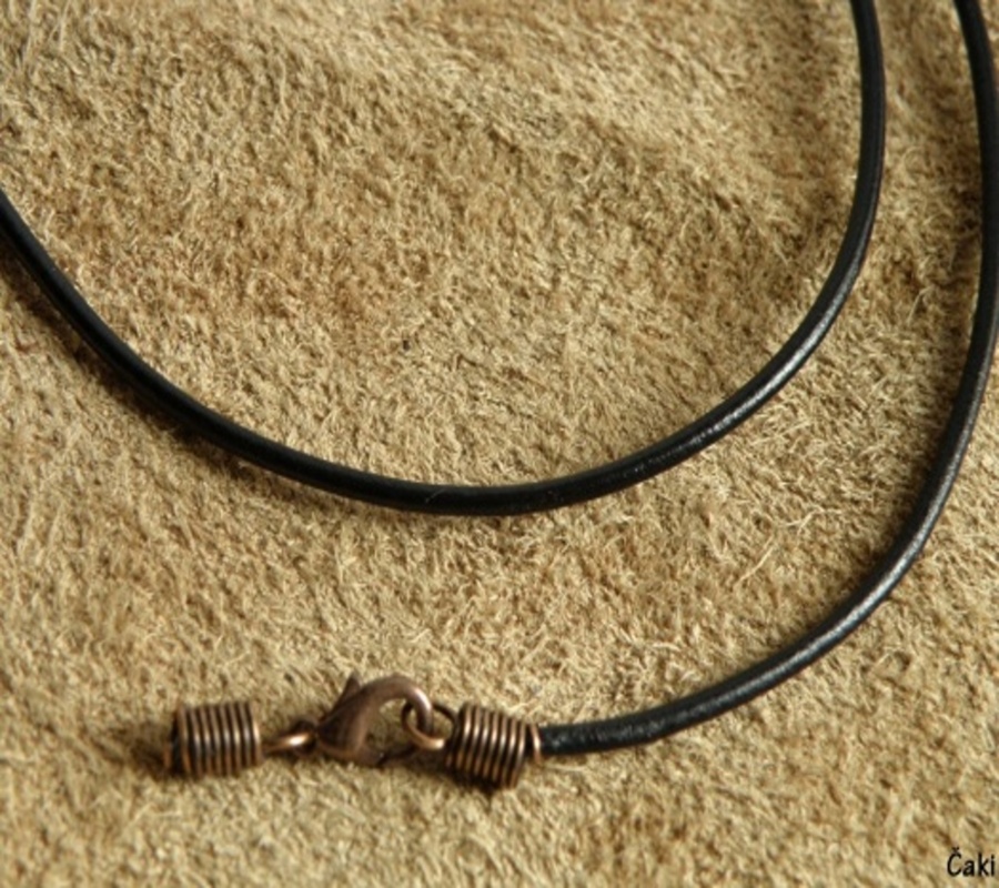 Kůže s ukončením z  mědi