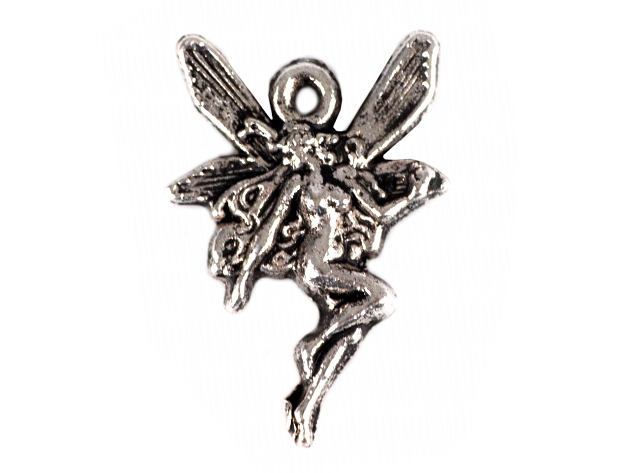 Přívěsek víla  15x22 mm - starostříbrný - 2ks