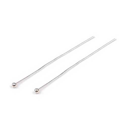 Ozdobný ketlovací nýty 40 mm platina 10ks