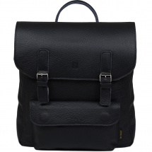Kožený batoh černý (původní cena 3450,-)