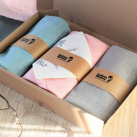 Dárková sada lněných utěrek s výšivkou 1206