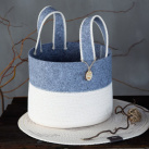 Velký úložný koš s uchy 1210