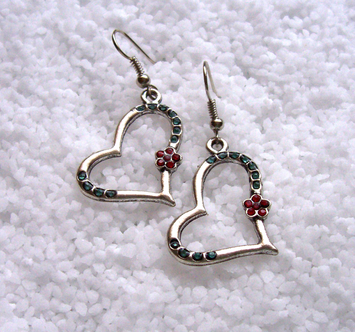 Náušnice - srdíčka