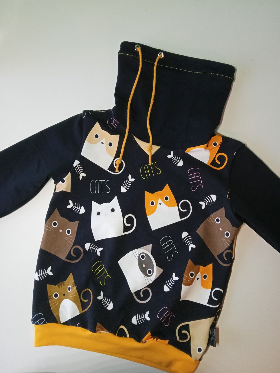 Dětská mikina kočky