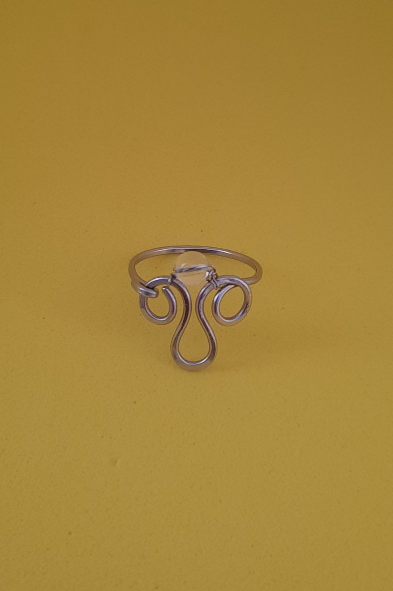 Andělský prsten s křišťálem