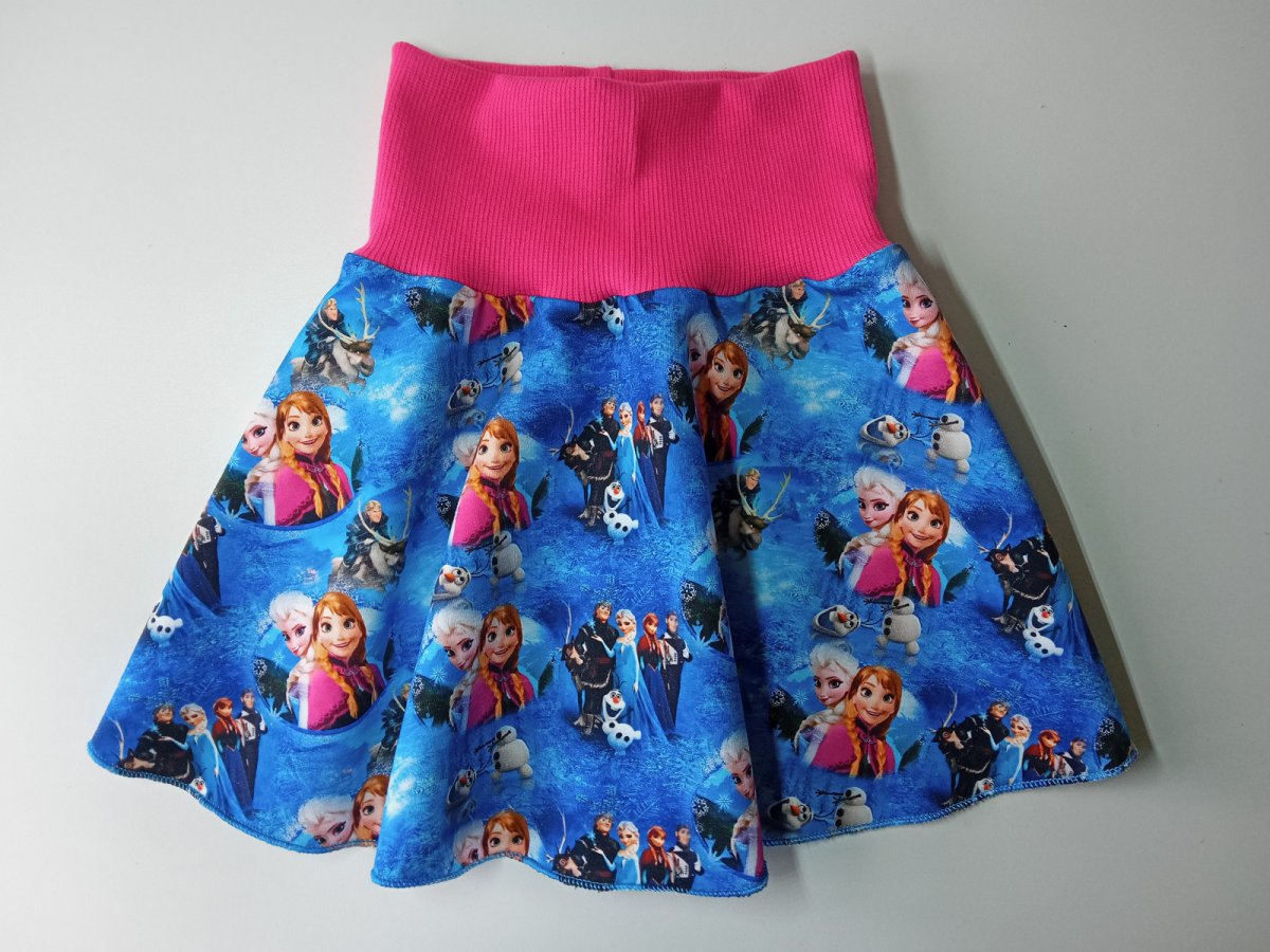 Dětská sukýnka ledové království 