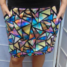 Sukně - vitráž (bavlna)