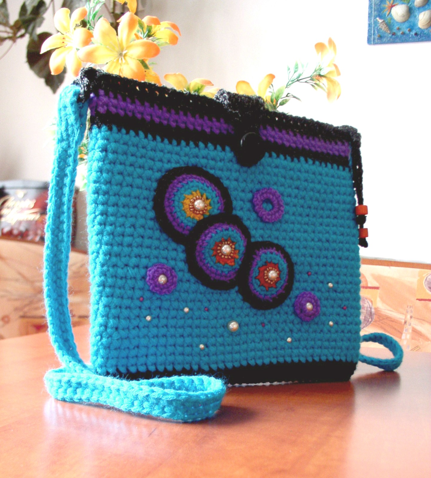 Taštička... Kroužení v modři