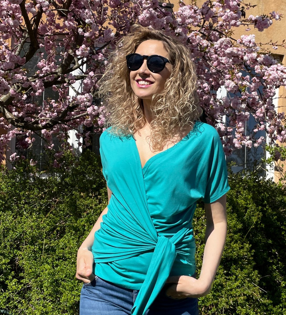 Zavazovací tunika laguna