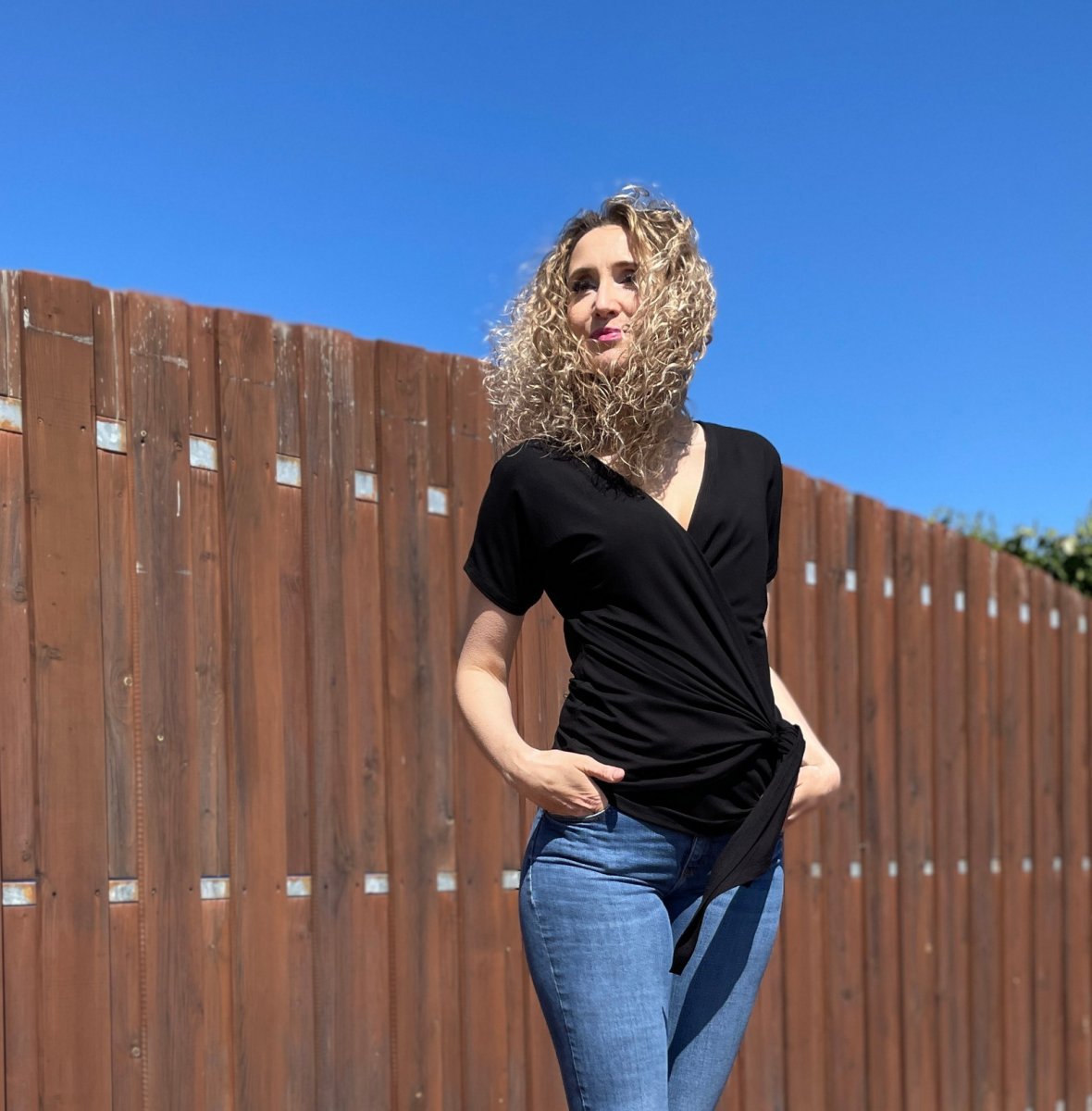 Zavazovací tunika černá