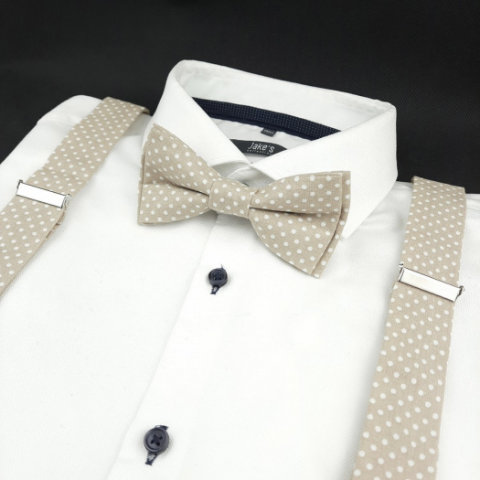 Set Motýlek a Šle - béžový