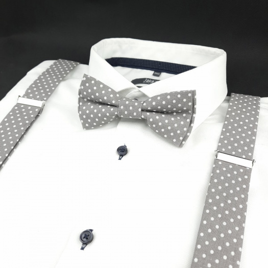 Set Motýlek a Šle - šedý