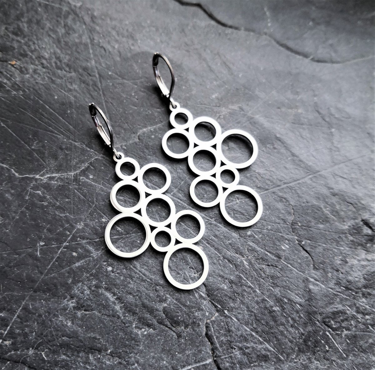 Náušnice*bubless*chir.ocel