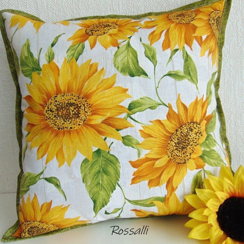 Slunečnice ... povlak na polštář