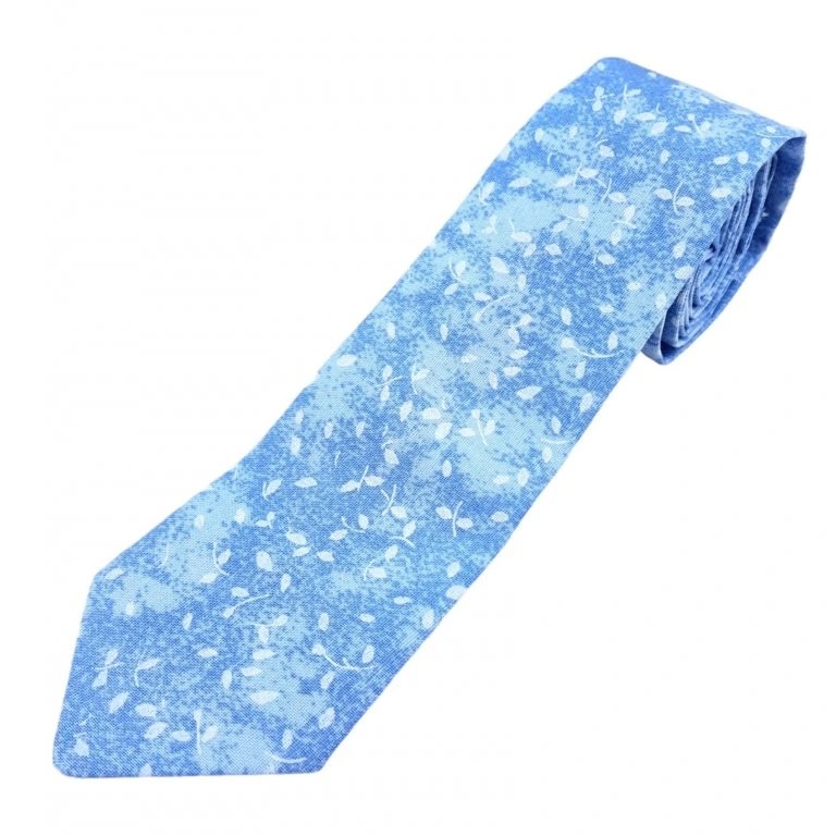 Kravata slim fit nebesky modrá