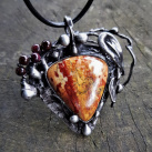 Náhrdelník "Merlot"