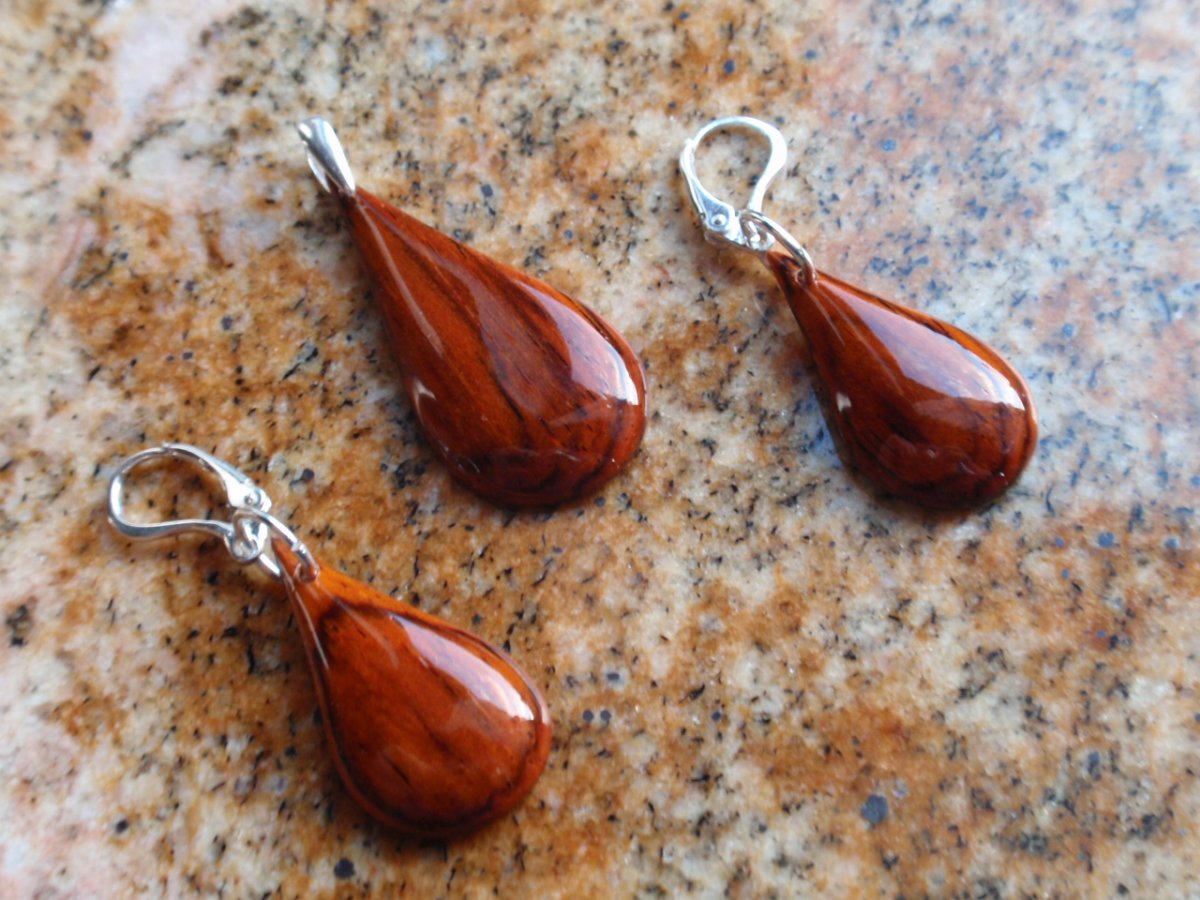 Kapky z Palisandru Cocobolo