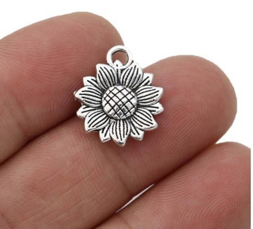 Přívěsek slunečnice sada 2 ks