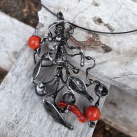 Náhrdelník "Jeřabiny"