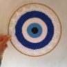 Krajka s korálky do kruhu 25 cm - bez kruhu 