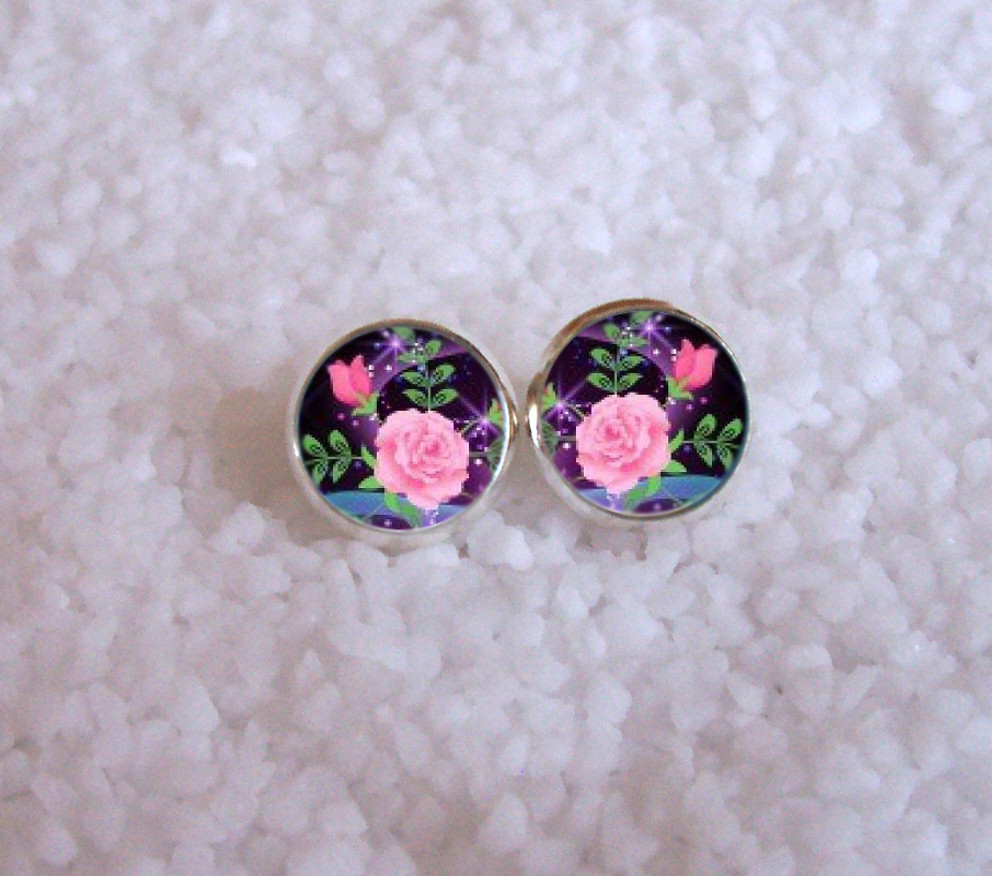 Náušnice z pryskyřice