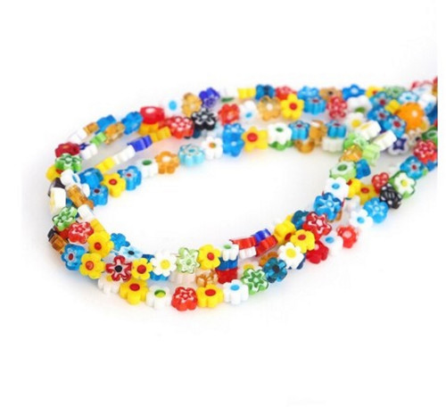 Skleněné korálky - 9 mm - sada 25 ks