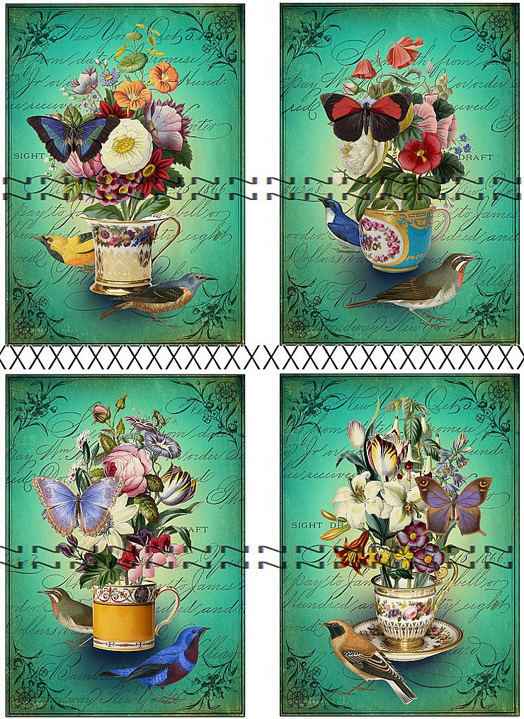 Bavlněná látka - panel - výběr - A136