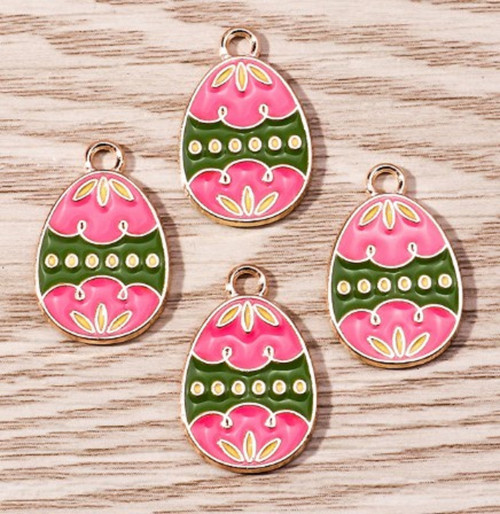 Přívěsek kraslice - smalt 22*15 mm