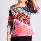 TRIČKO SE VZOREM PATCHWORK