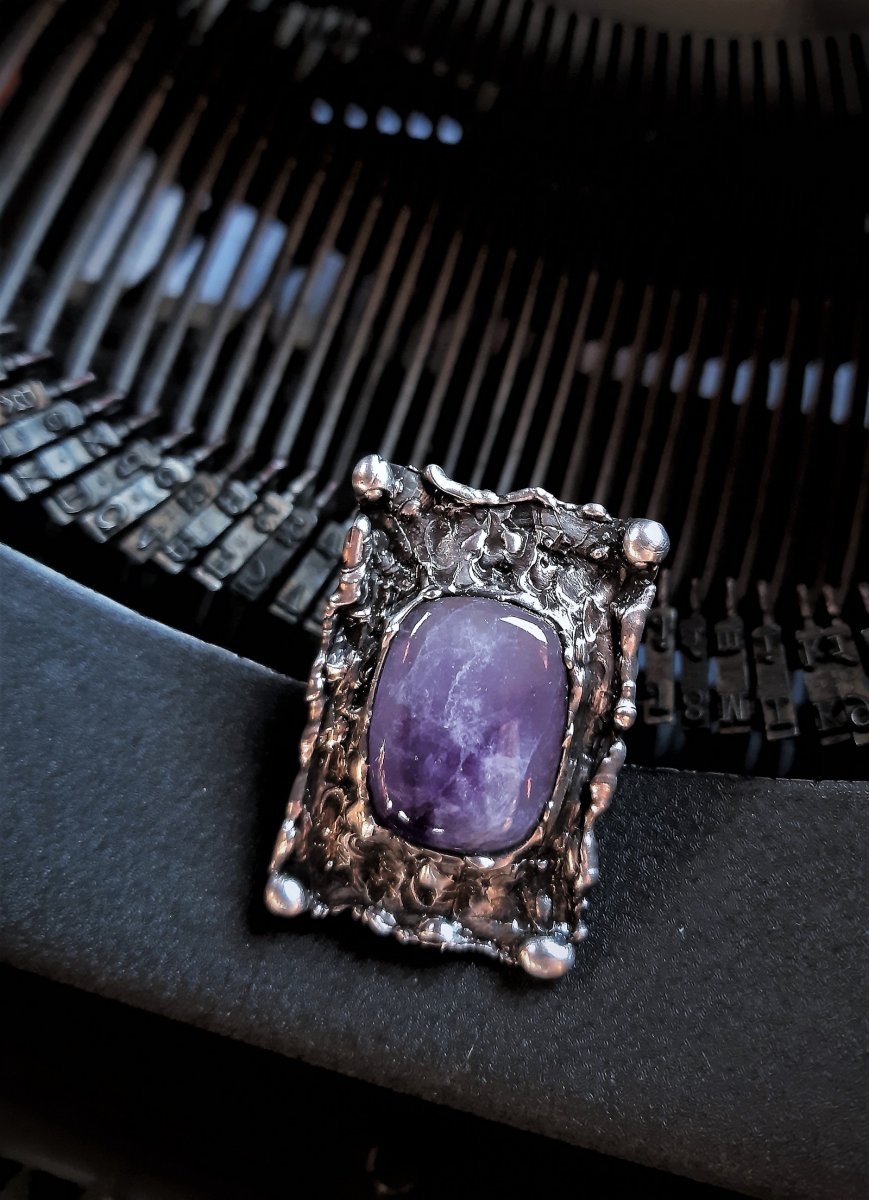 Prsten "Královský ametyst"