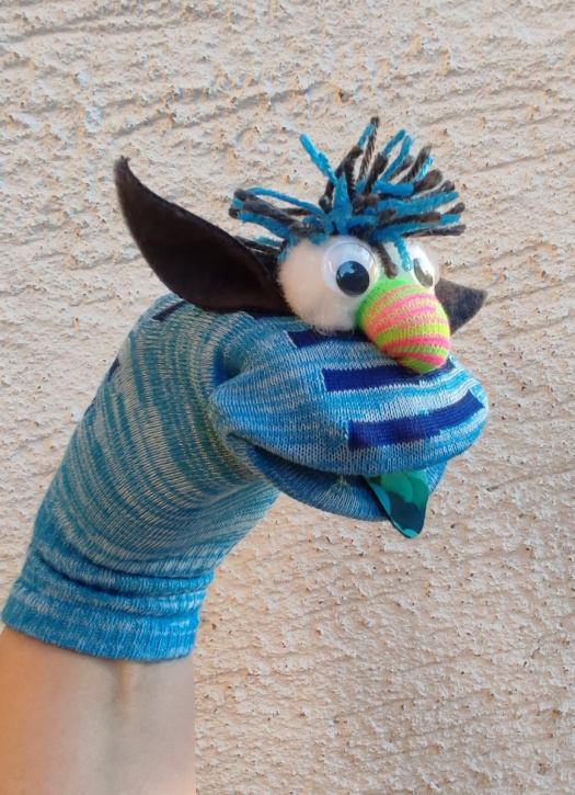 Maňásek ponožkáček . č.2698/F