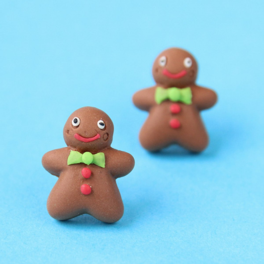 Gingermen, perníkoví panáčci, fimo