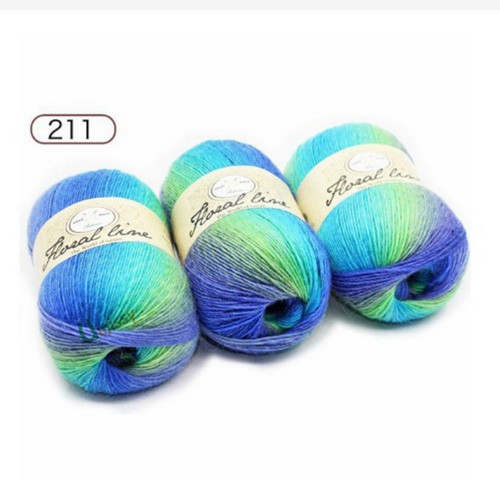 Duhová příze 100 g - 400 m