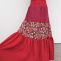 KVĚTY NA VÍNĚ (M/L/XL) - dlouhá sukně