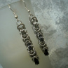 Byzantine silver & black & ice