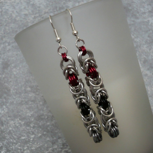 Byzantine red & black & ice