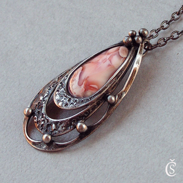 Něžná růže s čokoládou - Achát