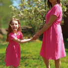 Šaty Hanny pro mámu a dceru - barva na přání