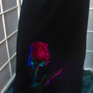 Dlouhá sukně - růže (bavlna)