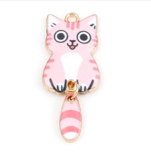 Přívěsek - kočička 3,9*1,6 cm