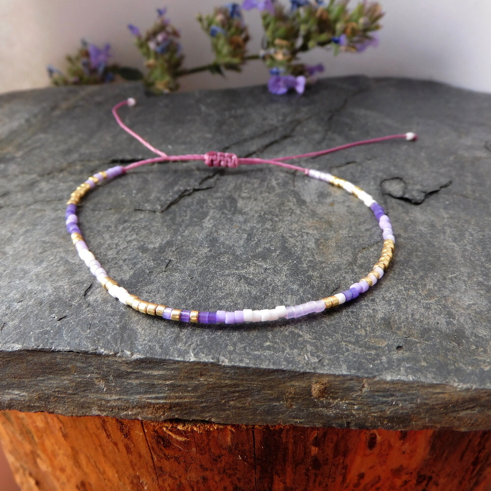 Náramek korálkový  Miyuki