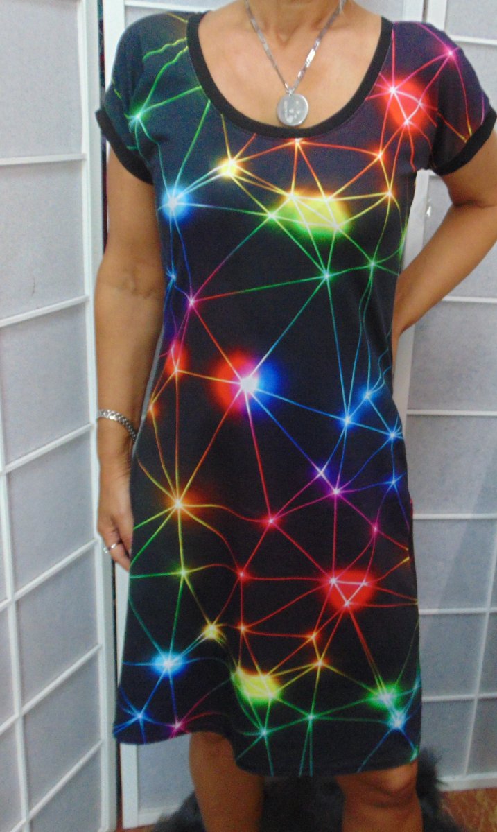 Šaty - v síti (bavlna)