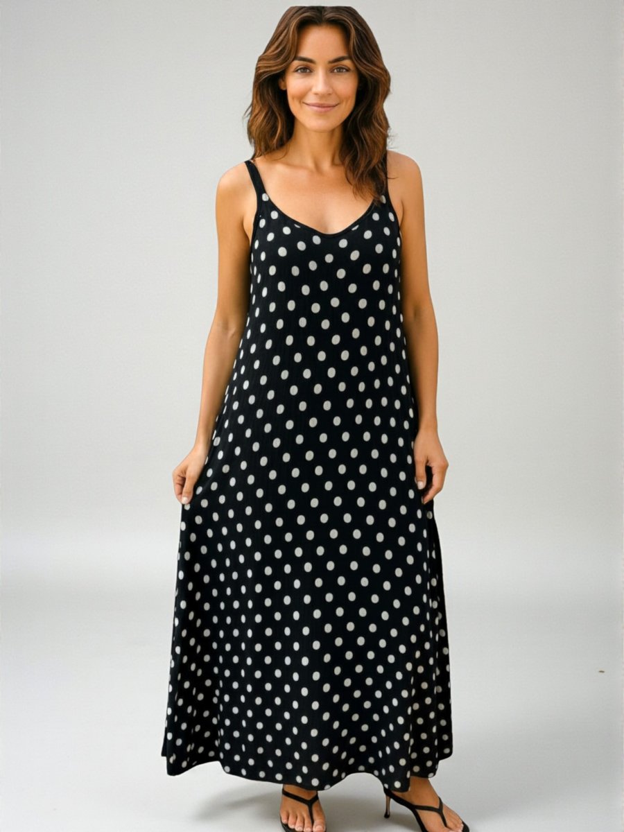 AKCE- Dámské maxi šaty-M/L